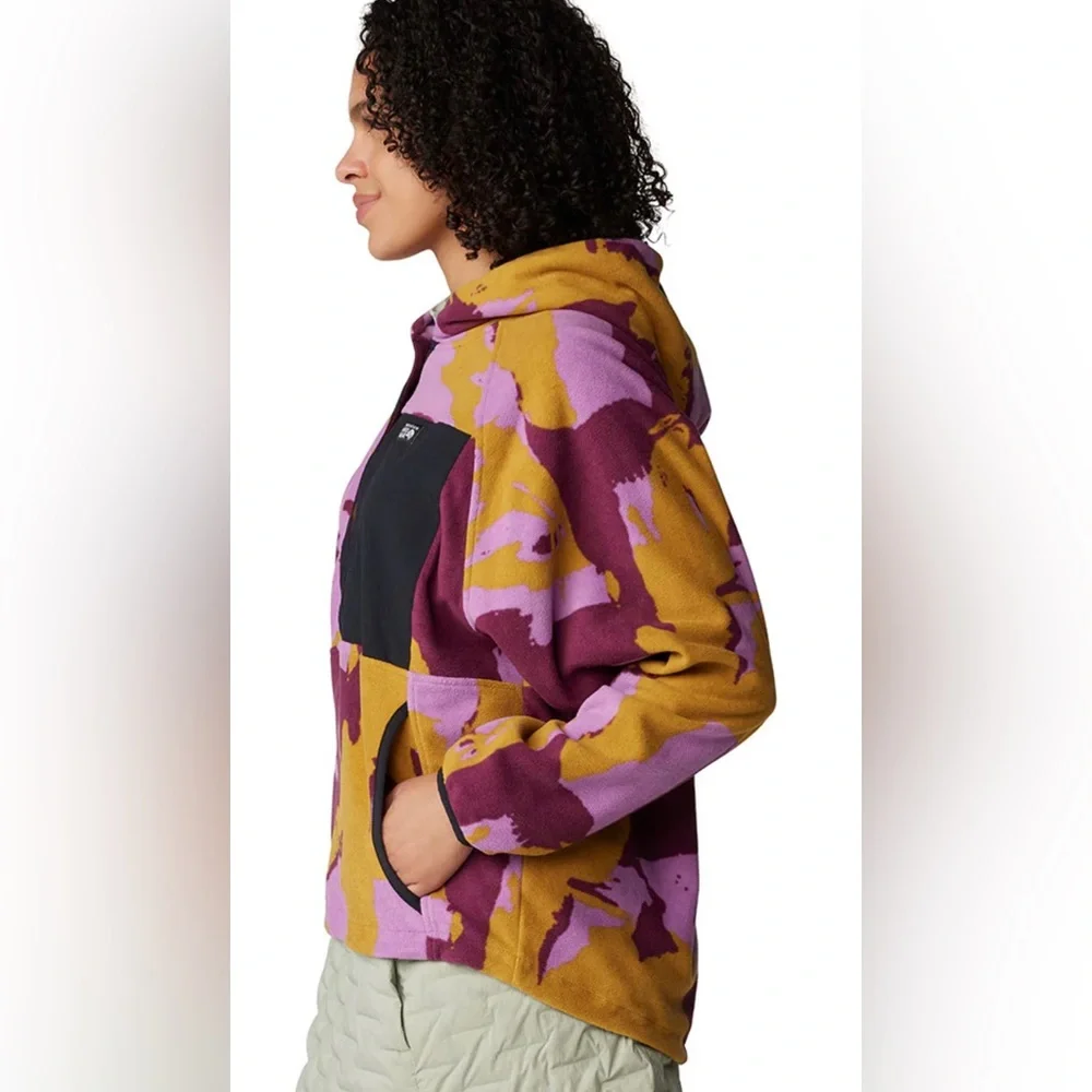 Mountain Hardwear Women’s Microchill Snap Neck Pullover Size XL - Picture 3 of 11